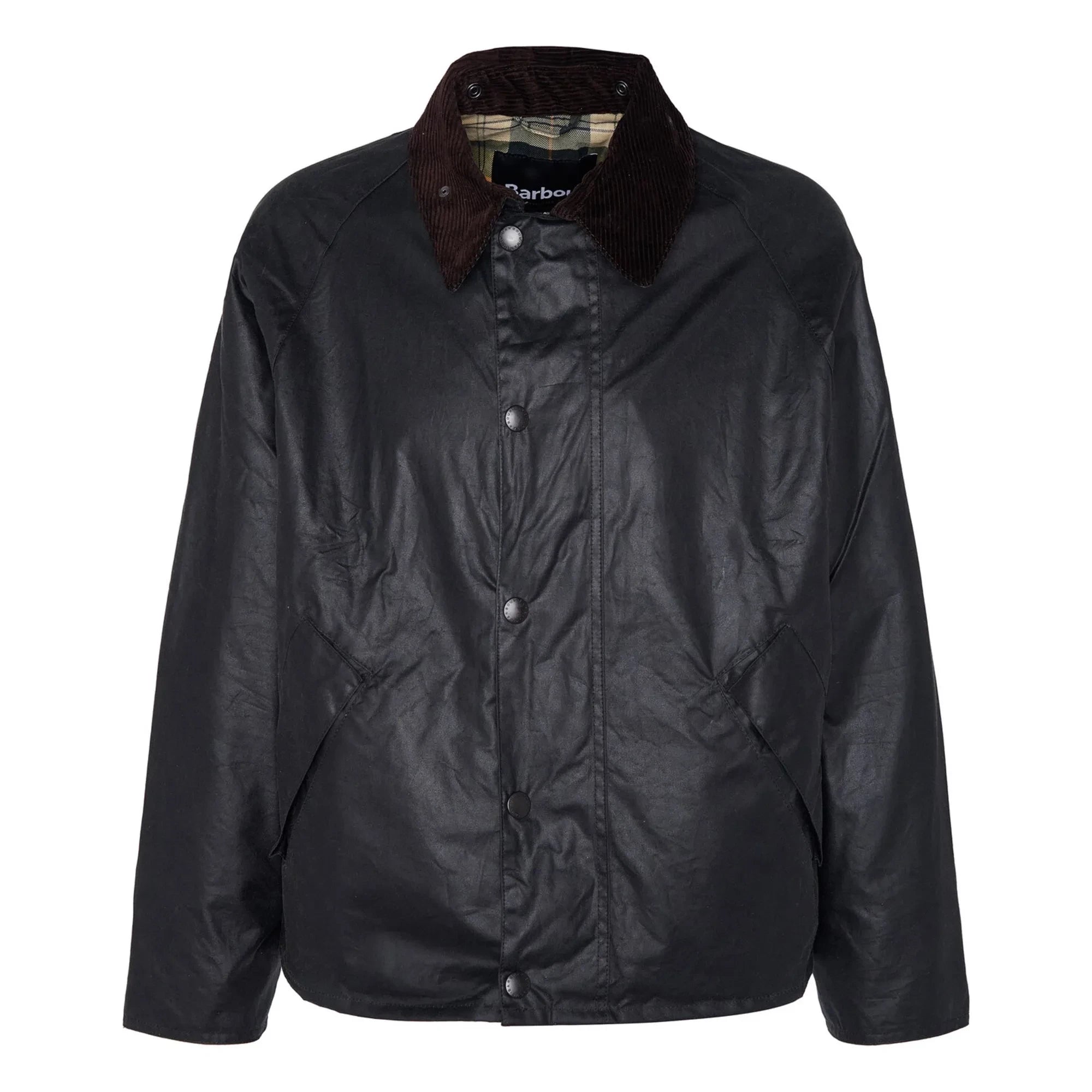 Barbour - Transport Wax Bone Ceket | Siyah