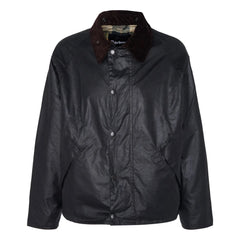 Barbour - Transport Wax Bone Ceket | Siyah