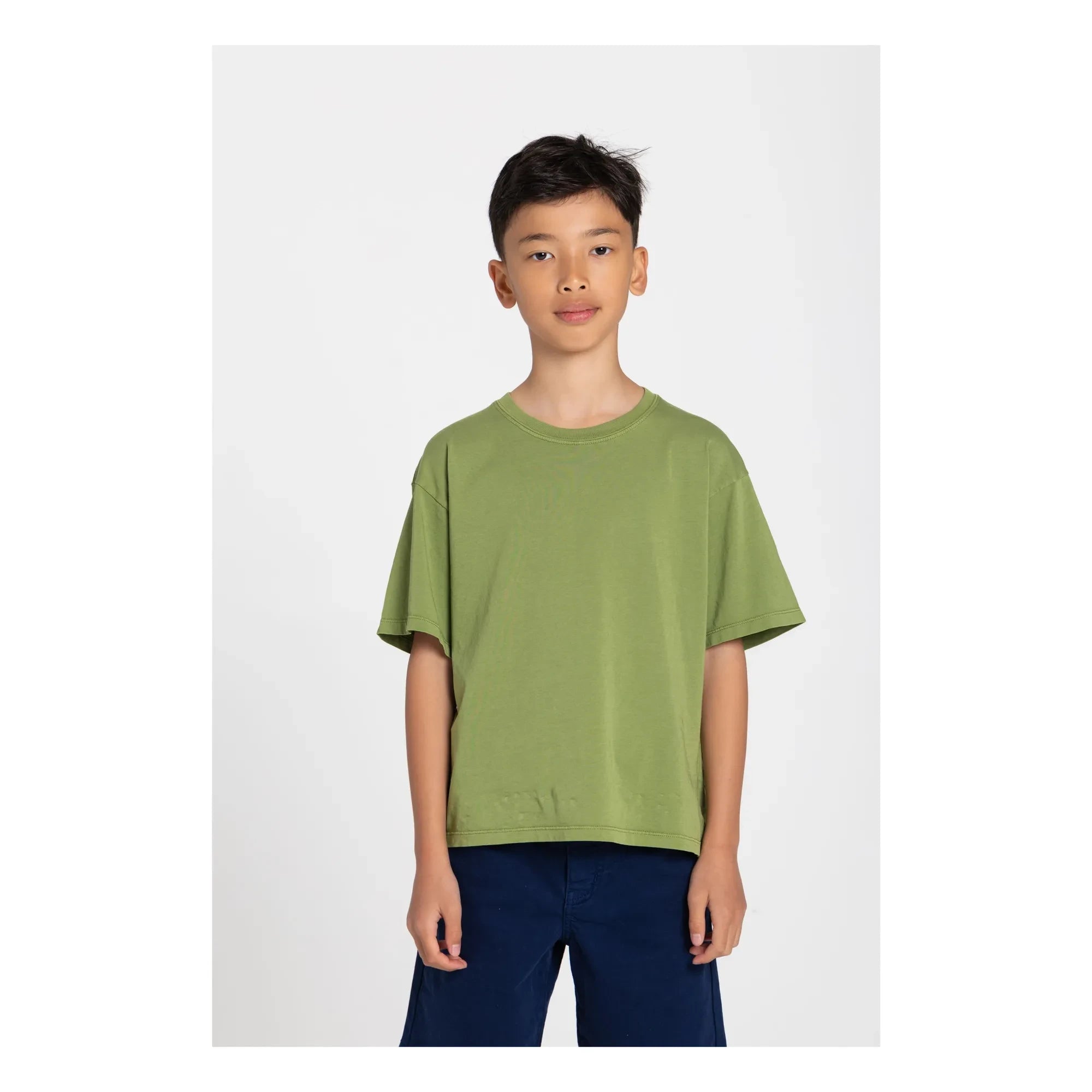 Smallable Kid - Nils Organik pamuk T-shirt | Yeşil