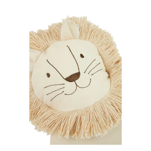 Nobodinoz - Lion Yastık | Beyaz