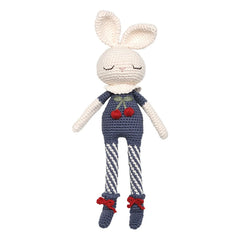 Patti Oslo - Britney the Rabbit yumuşak oyuncak | Lacivert