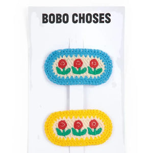 Bobo Choses - 2 Çiçekli Çubuk Seti | Ecru