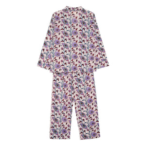 SISSEL EDELBO - Organik pamuklu pijama | Mor