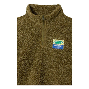 American Vintage - Hoktown Yarım Fermuarlı Sweatshirt | Haki kahverengi