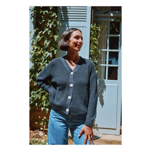 Poudre Organic - Cardigan Mate | Karbon