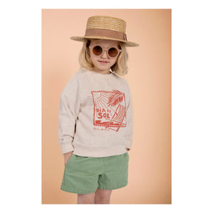 Loir - Sweat Dia Del Sol Chiné | Ekru
