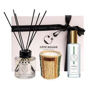 Côté Bougie - İmza Hediye Seti - Nane ve Çay