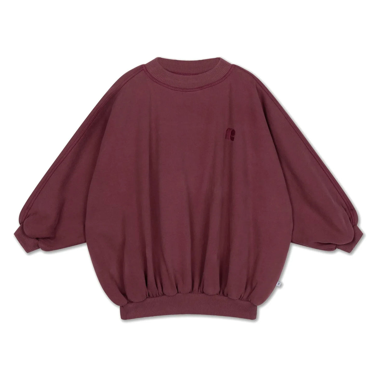 Repose AMS - Oversize Organik Pamuklu Sweatshirt | Bordo