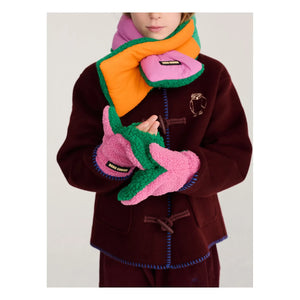 Bobo Choses - Geri Dönüştürülmüş Elyaf Sherpa Eldivenler | Pembe
