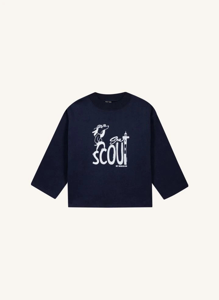 Bonton - Laurel Sea sweatshirt | كحلي