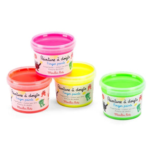 Moulin Roty - Neon Parmak Boyası - Les Schmouks