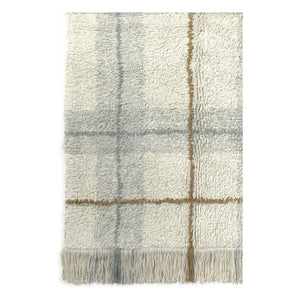 Lorena Canals - Tartan halı | Buz Mavisi