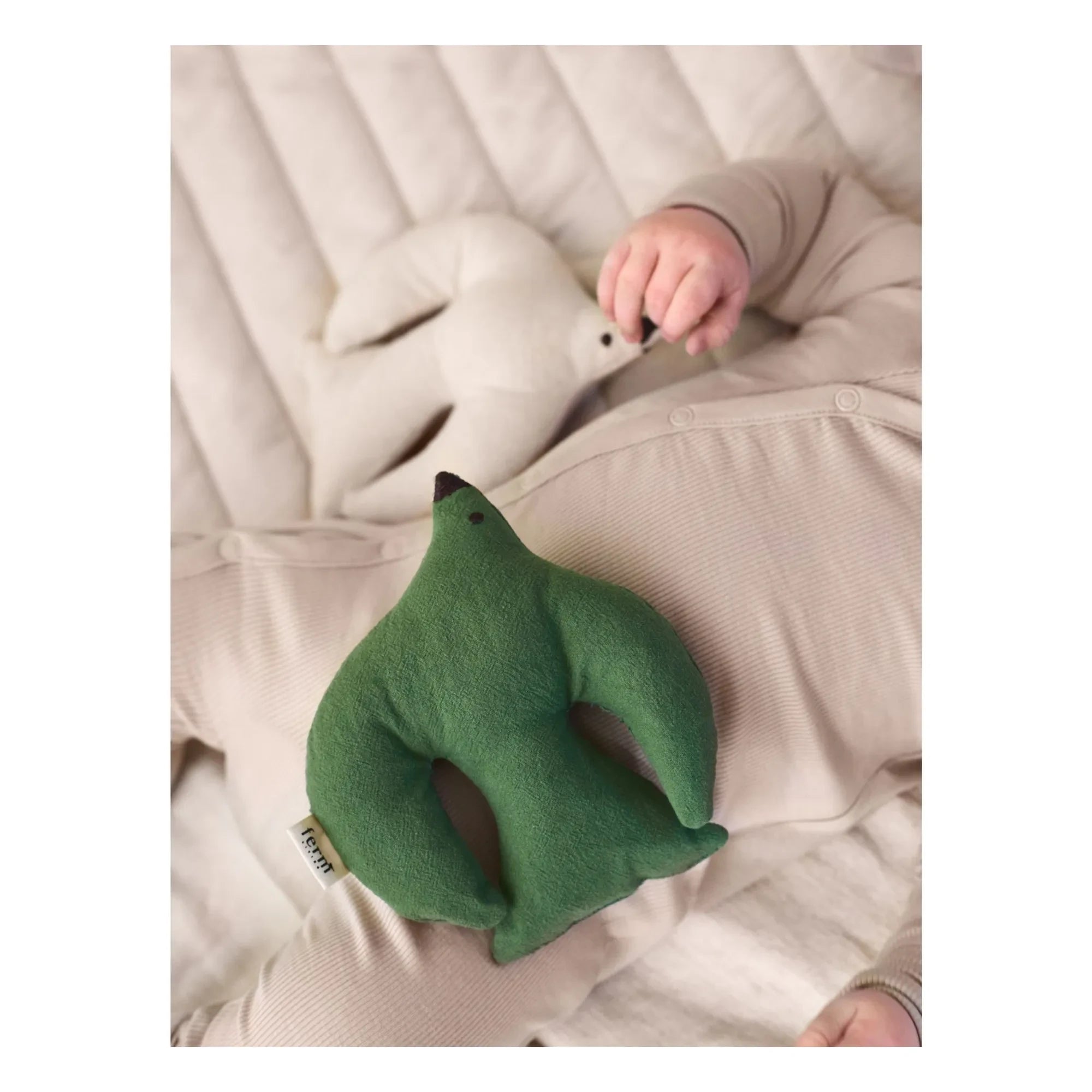 Ferm Living Kids - Swif Bird yumuşak oyuncak | Yeşil