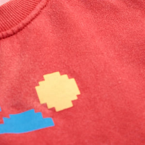 Bobo Choses - Sweat Lake Organik Pamuk Bebek | Kırmızı