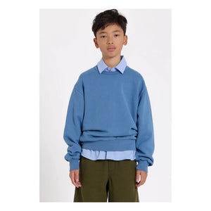Smallable Kid - Arlo organik pamuklu sweatshirt | Mavi