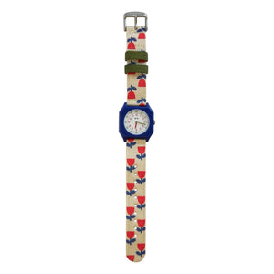 Mini Kyomo - Tulips Watch - Mini Kyomo x Taxi Brousse | Kırmızı