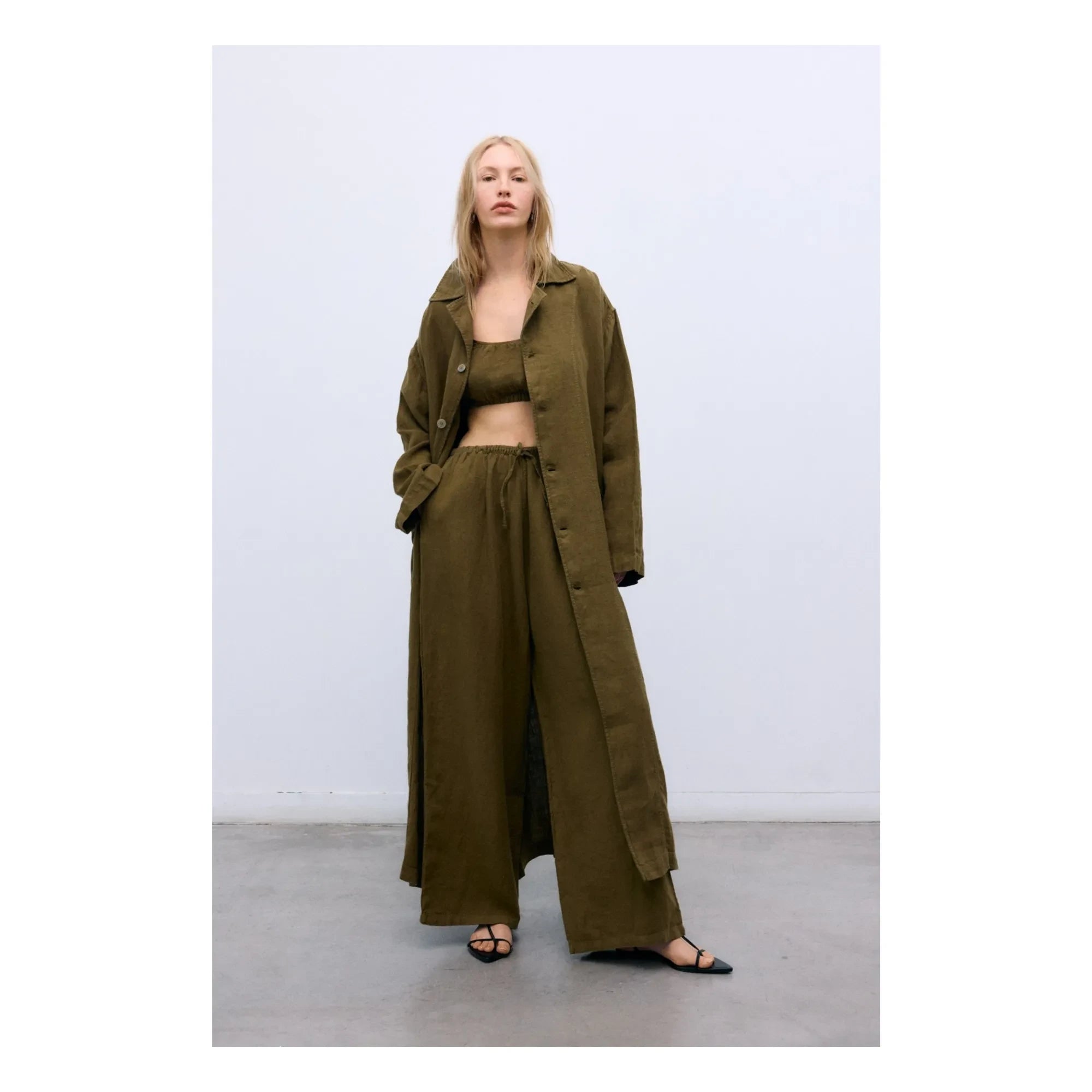 the new society - Melissa Keten Pantolon | Zeytin