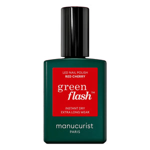Manucurist - Yeşil Flash Yarı Kalıcı Oje - 15 ml | Kırmızı kiraz