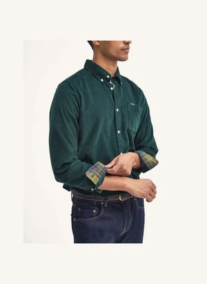 Barbour - Ramsey Kadife Gömlek | Krom yeşili