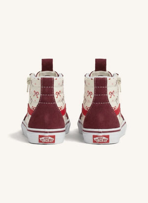 فانس - سنيكرز بربري SK8-Hi بإصدار سحاب جانبي وأربطة كاحل