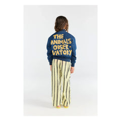 The Animals Observatory - Bomber Denim Finch Organik Pamuk | Koyu Mavi