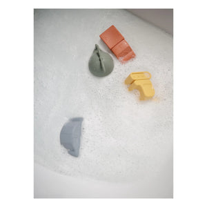 Mushie - Banyo oyuncakları Araçlar - 4'lü set
