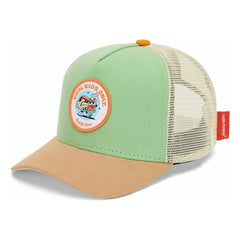 Hello Hossy - Trucker Surftrip Kavisli Vizör Şapka | Yeşil