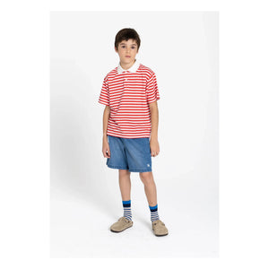 Smallable Kid - Malo Çizgili Çorap | Mavi