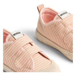 Wheat - Bobbie Çizgili Çizilme Sneakers | Pudra Pembe
