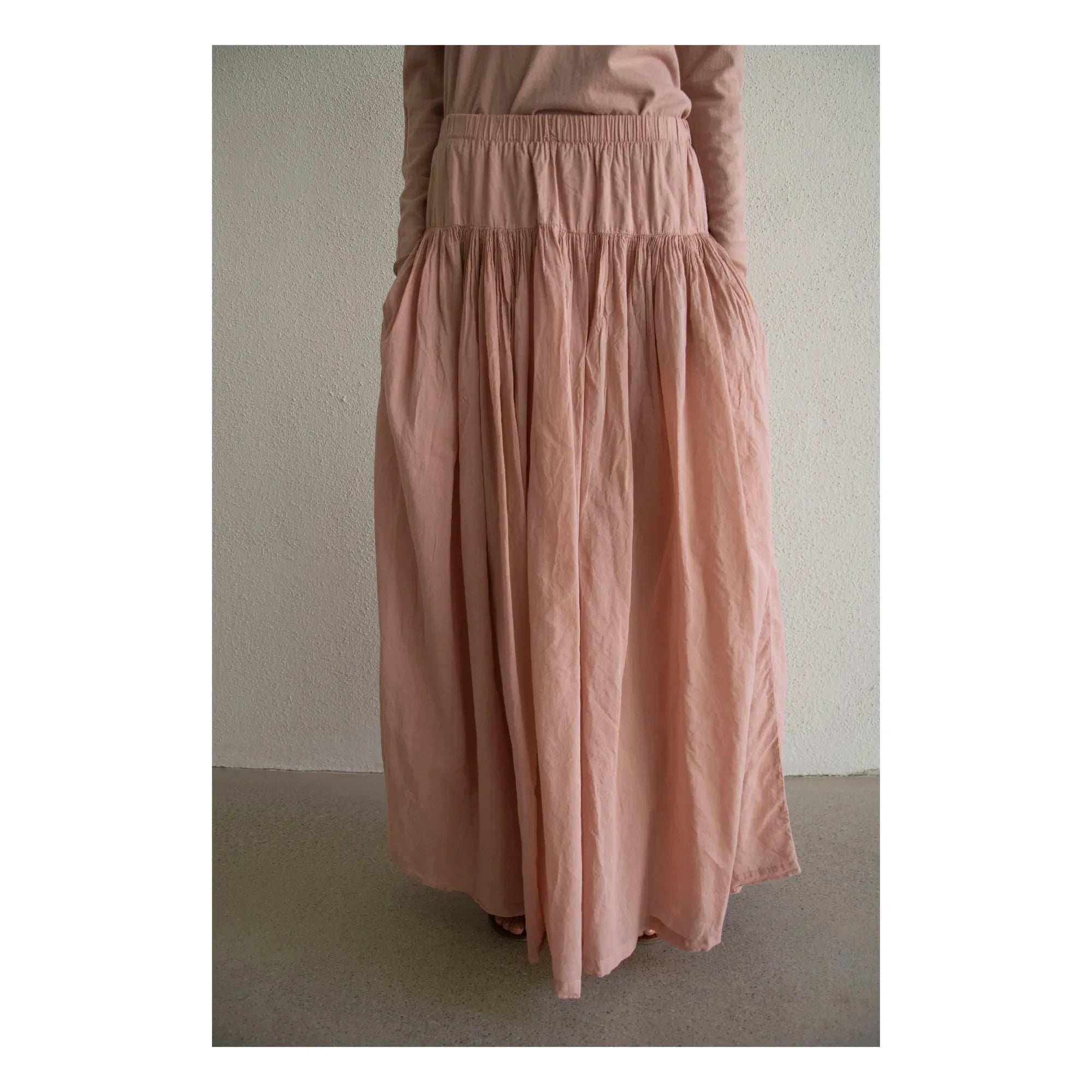 THEAVANT - Vintage Pamuk Vual Etek | Bej