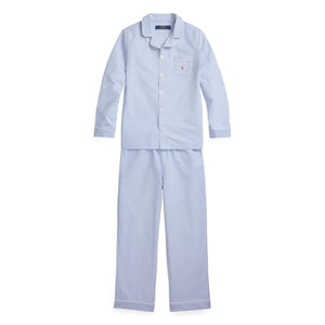 Ralph Lauren - Logo Tişört ve Pantolon Pijama | Açık Mavi