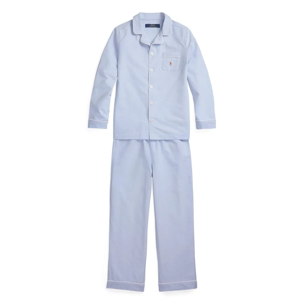 Ralph Lauren - Logo Tişört ve Pantolon Pijama | Açık Mavi