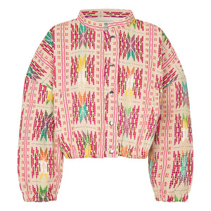 Lollys Laundry - Pembe Pamuk Lama Ceket