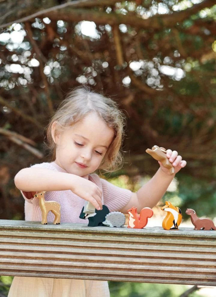 Tender Leaf Toys - مجموعة حيوانات الغابة