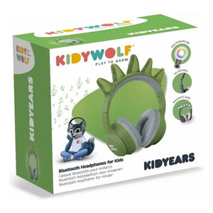 Kidywolf - Dinozor kulaklık | Yeşil