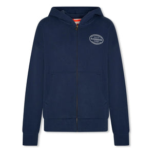 AO76 - Eldo Chill geri dönüştürülmüş pamuklu fermuarlı sweatshirt | Lacivert