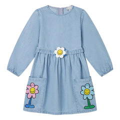 Stella McCartney Kids - Paquerette Denim Elbise | Denim mavisi