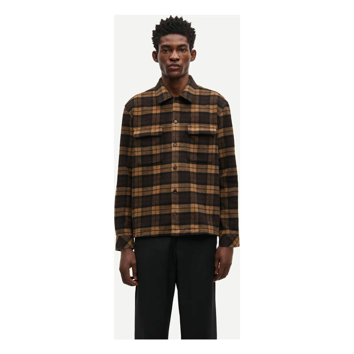Samsoe Samsoe - Sacastor overshirt | Kahverengi