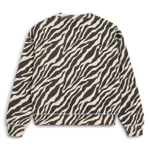 the new society - TNS Zebra Logo Sweatshirt | Siyah