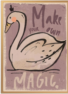 Studio Loco - Swan Büyük Poster