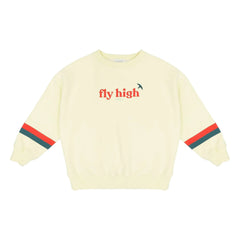 Jenest - Jules organik pamuk sweatshirt | Soluk sarı
