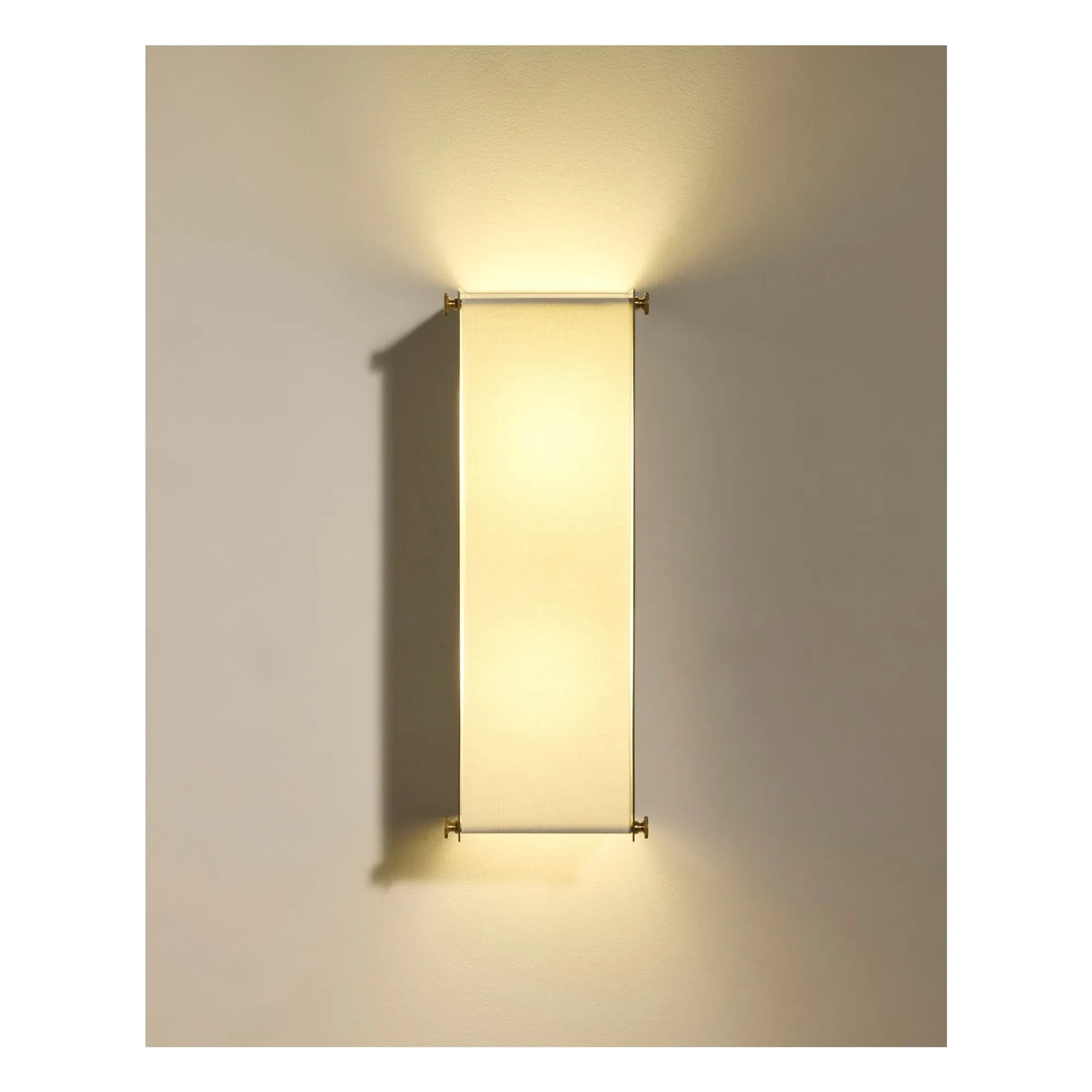 Maison Sarah Lavoine - Fırçalanmış paslanmaz çelik duvar lambası Boxie | Çelik