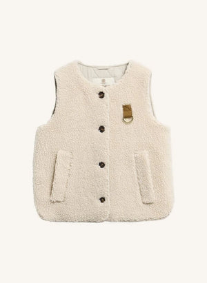 Barbour - Bowes Polar Kolsuz Ceket | Ekru