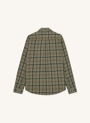 Les Deux - Vintage Kareli Gömlek | Taupe brown