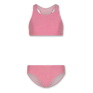 AO76 - Dara Çizgili Mayo | Pembe