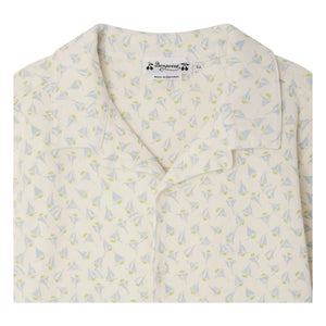 Bonpoint - Pyjamas Lothar Yelkenliler Organik Pamuk | Beyaz