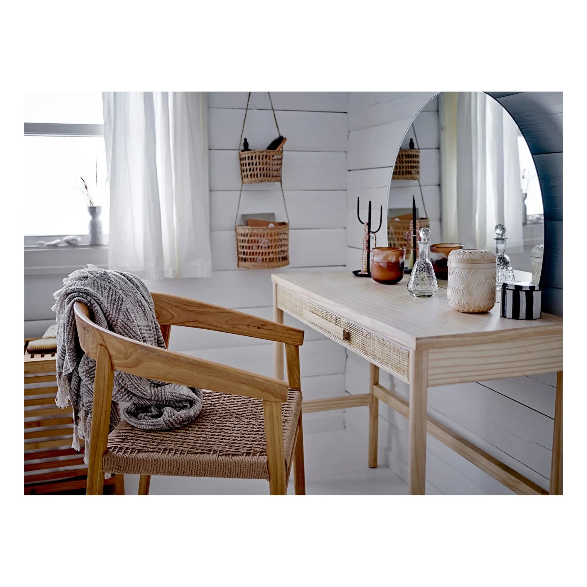 Bloomingville - Bambu Saklama Sepetleri - 2'li Set