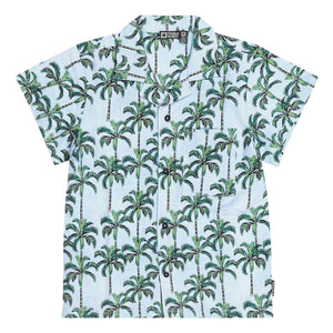 Tumble N'Dry - Palm Island gömlek | Açık mavi