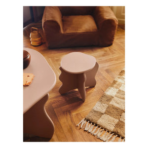 Ferm Living Kids - مقعد Slope وردي