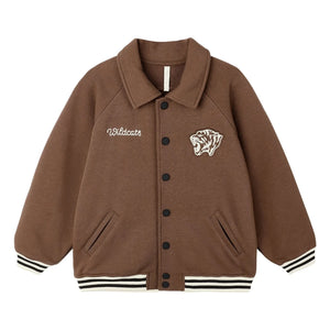 Rylee + Cru - Terry West Coast Wildcats Bomber | Kahverengi